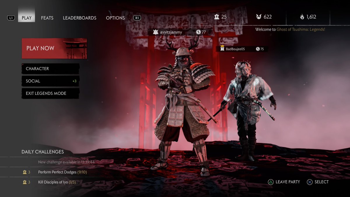 jammyeow's tweet photo. Ghost duo uwu #GhostOfTsushima #PS4share https://t.co/4CYZzCgukf