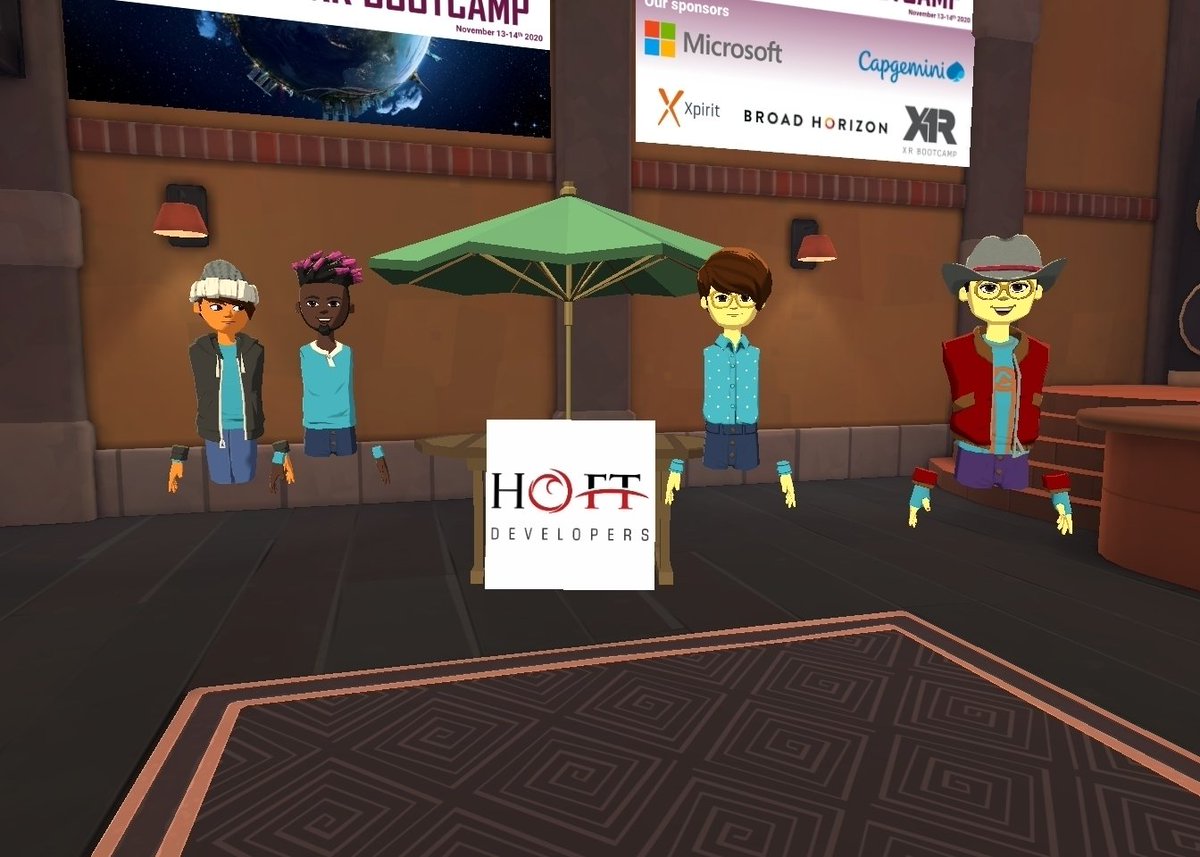 We were delighted to join in at the <a href="/GlobXRBootcamp/">Global XR Bootcamp</a>  last weekend, and had a fun session in <a href="/AltspaceVR/">AltspaceVR</a>! #AR #VR