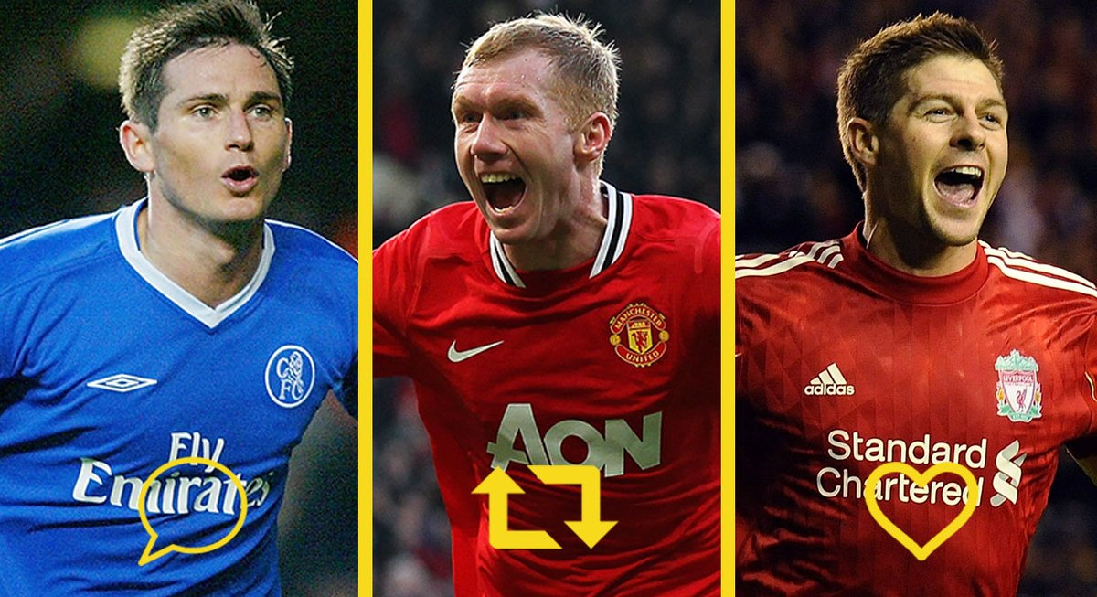 Sporf's tweet photo. 🏴󠁧󠁢󠁥󠁮󠁧󠁿 Who is the best ever English CM?

💬 Frank Lampard
🔄 Paul Scholes
❤️ Steven Gerrard

👇 Help settle the debate... https://t.co/SjHSpOLaHn