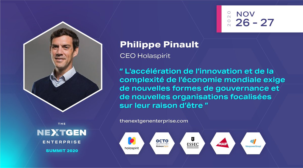 SergeDanan's tweet photo. Les réunions auxquelles vous participez sont peu efficaces ?

Rendre ce temps collectif plus efficace et satisfaisant, c’est possible. https://t.co/ox1uEbi6h9

C'est le sujet de @ppinault  CEO de @holaspirit à @TheNextGenEnte2

#thenextgenenterprise #raisondetre https://t.co/B7tZSoxlXR