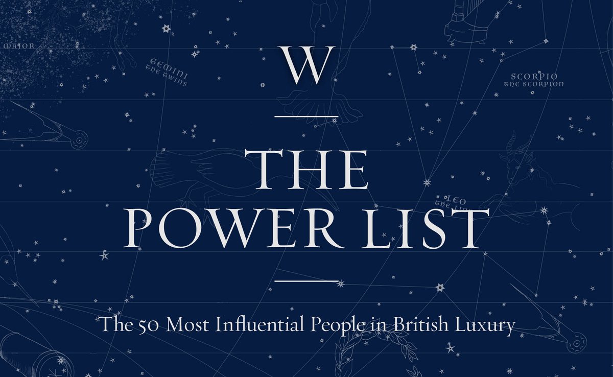 markduguid's tweet photo. Wow, I'm incredibly honoured to be featured in the 2020 #WalpolePowerList. Many thanks to @Walpole_UK for placing me in such esteemed company! 🙏 https://t.co/1wGwEOItBJ