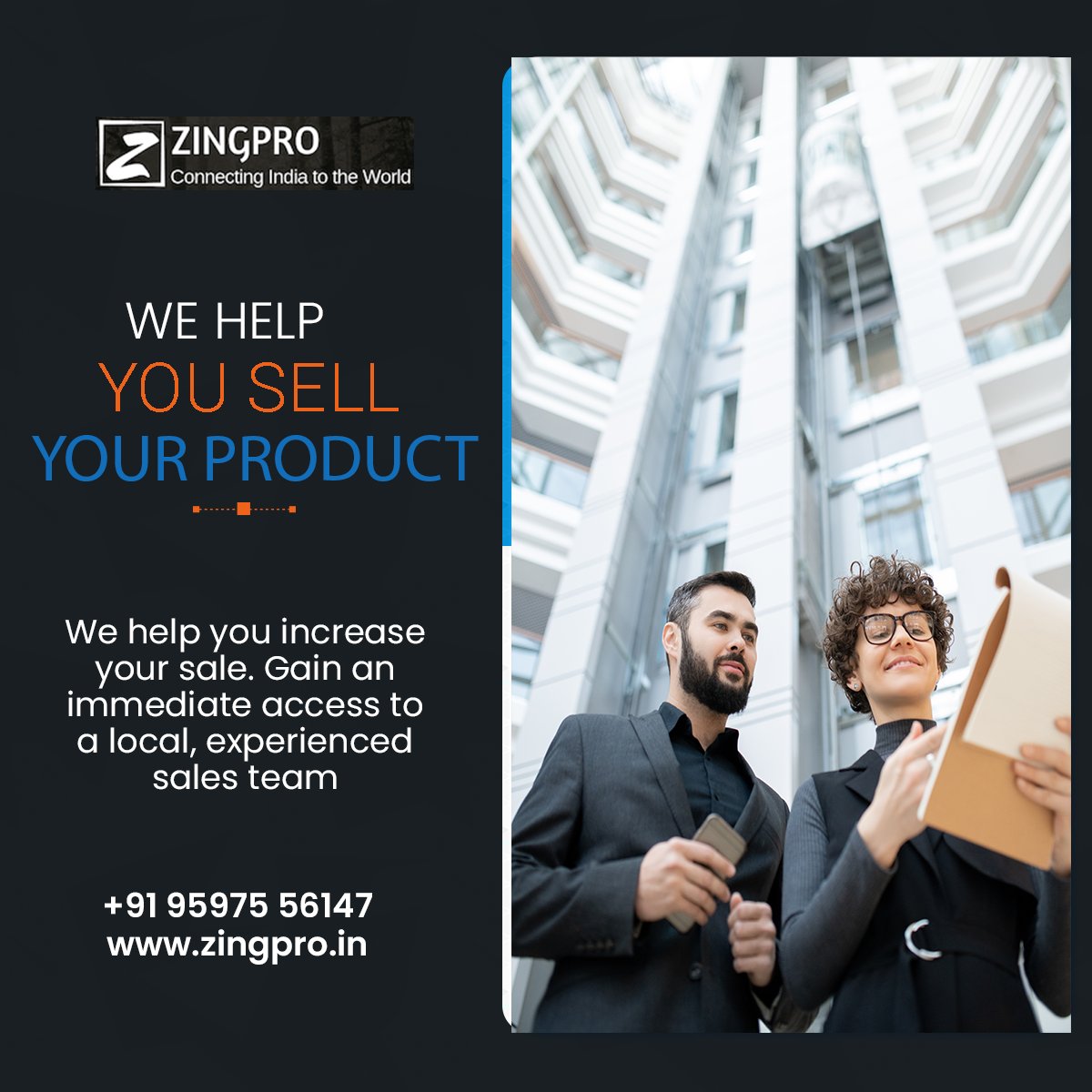 ZingproIndia's tweet photo. We help you sell your product.

More Details: 7305-560-560, https://t.co/Rh83aexQUy

#sales #salesoutsourcing #consultingservices #companies #businesssales #startups #financials #payroll #profitability #globalnetwork #outsource #merchantservices #internationalbusiness https://t.co/jPbDs1ptgd