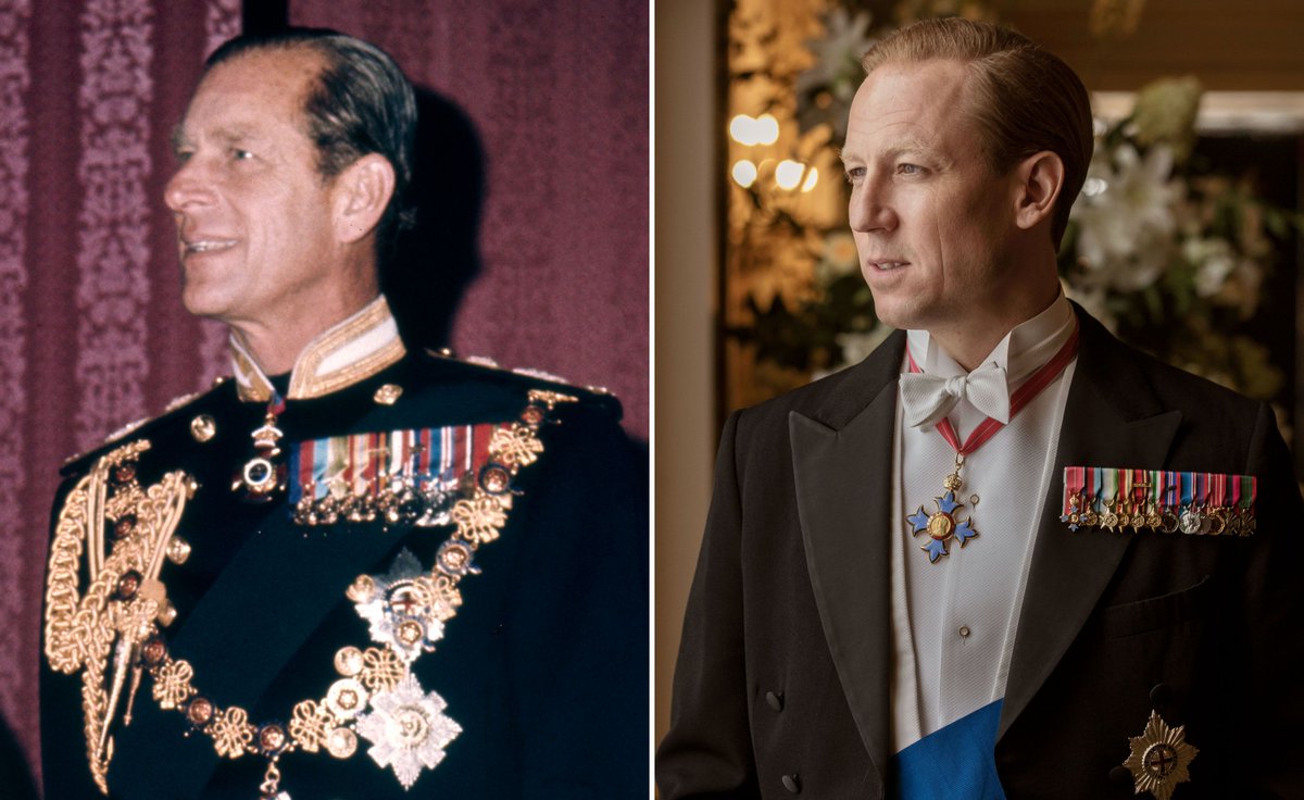 Tobias Menzies replaced Matt Smith as the Duke of Edinburgh in season 3 and continues in the role this year 