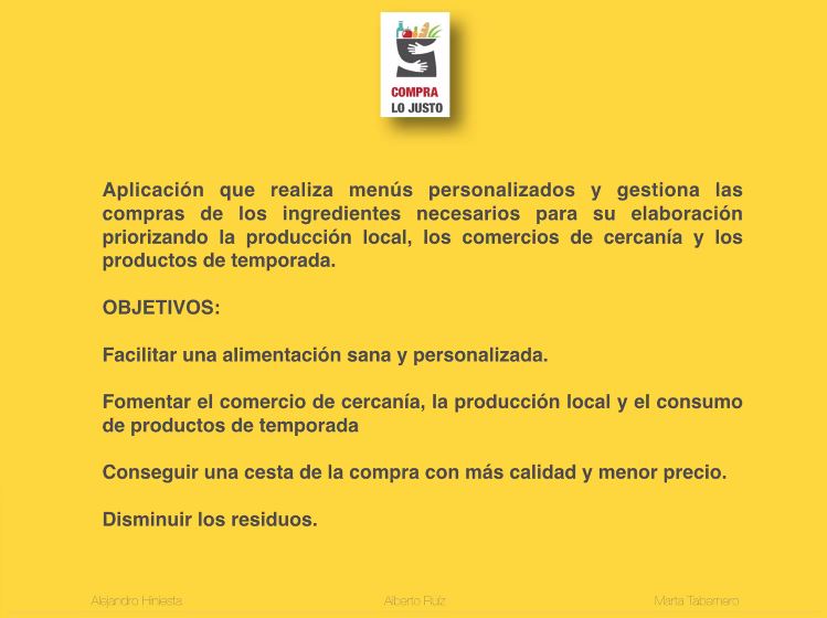 DIHAndAgrotech's tweet photo. #CompraLoJusto APP que realiza menús personalizados y gestiona las compras de los ingredientes necesarios para su elaboración priorizando:
✅ Producción local
✅ Comercios de cercanía
✅ Productos de temporada
#DesarrolloSostenible #ODS2030 https://t.co/6d8Pk6Xa9p