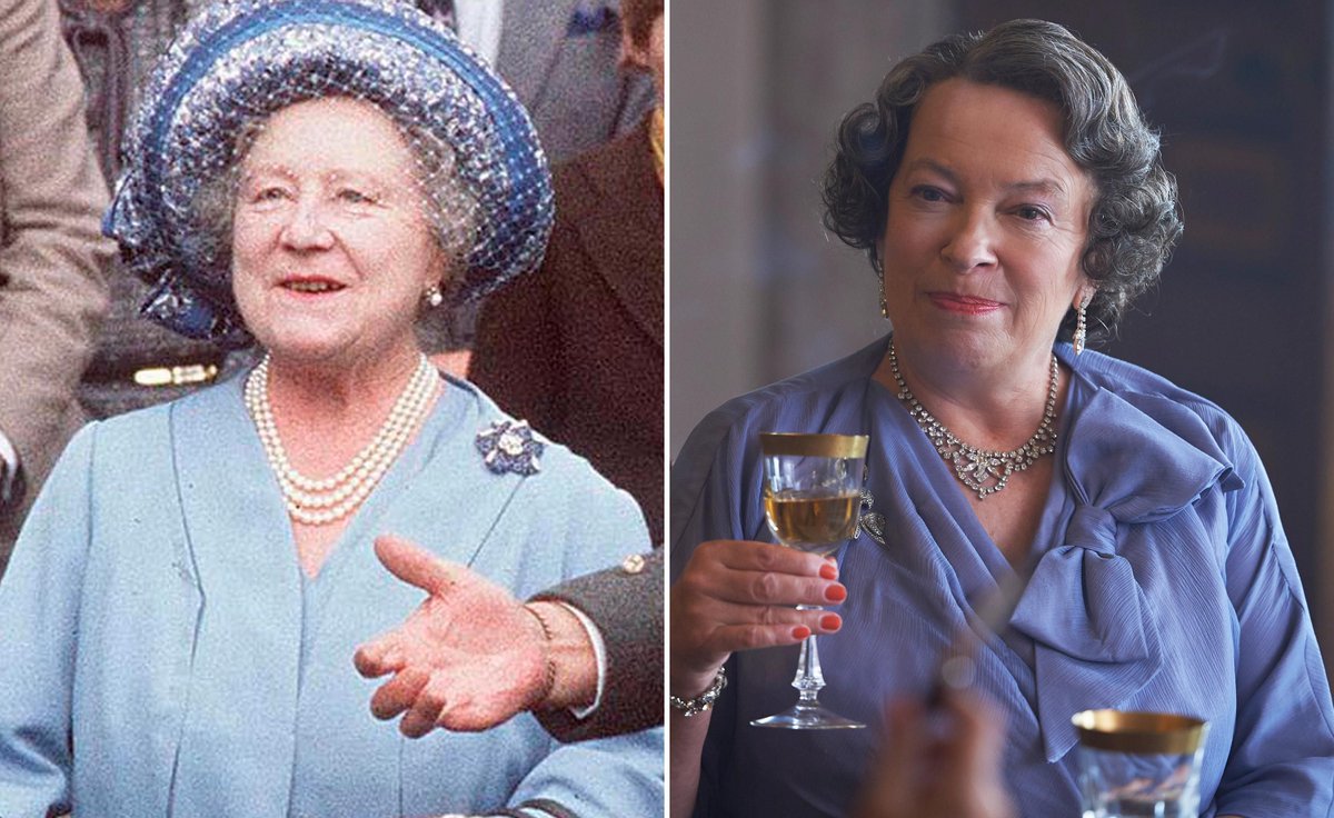 Marion Bailey returns to play The Queen Mother this year   #TheCrown