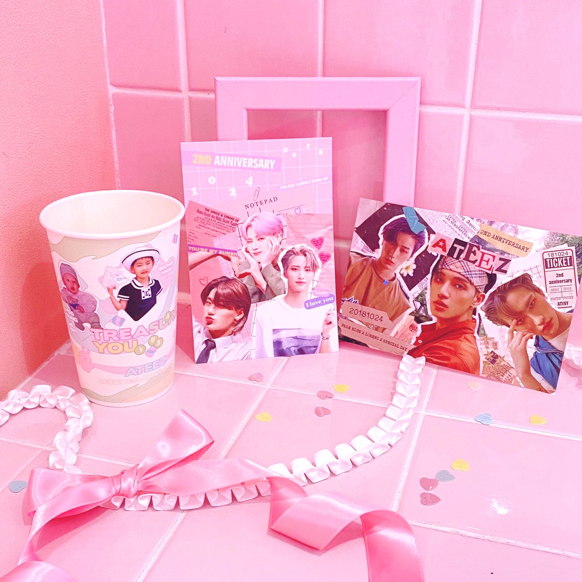 yolumlovesyou's tweet photo. #ATEEZ さんデビュー2周年記念
🤍🤍🤍

明日11/17〜🤍

🍼ベイビー紙コップ
🍼先着特典　ポストカード2種
（紙コップ＋ポストカード
お1人様2枚まで）

@_LORENZ1126 様
@Pale_blue_7_10 様
@19980403net 様

#에이티즈　#최산 #산 #SAN 
#박성화 #성화 #SEONGHWA #WOOYOUNG #정우영 #우영 https://t.co/FPcDyddmxc