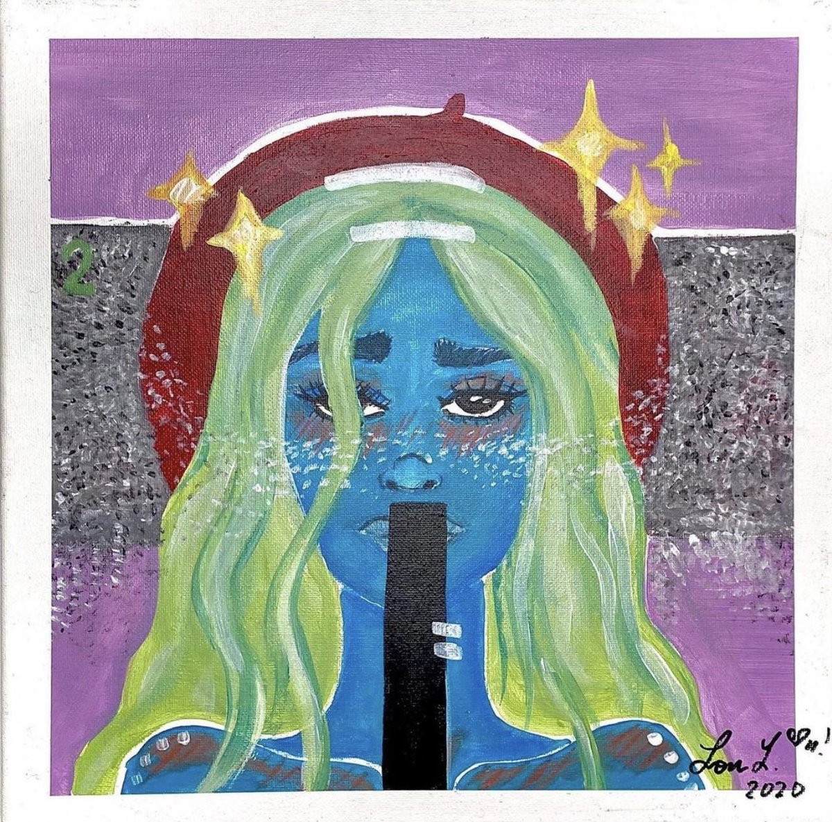 𝘚𝘪𝘭𝘦𝘯𝘤𝘦𝘥 
by Lou Yanong
Acrylic on canvas
12 x 12 inches

Bidding starts at P3,000

This will last today until Nov 20, 2020 💕 100% of the proceeds will be donated to Kalipay  🙏🏼

kalipay.fund on IG ✨
