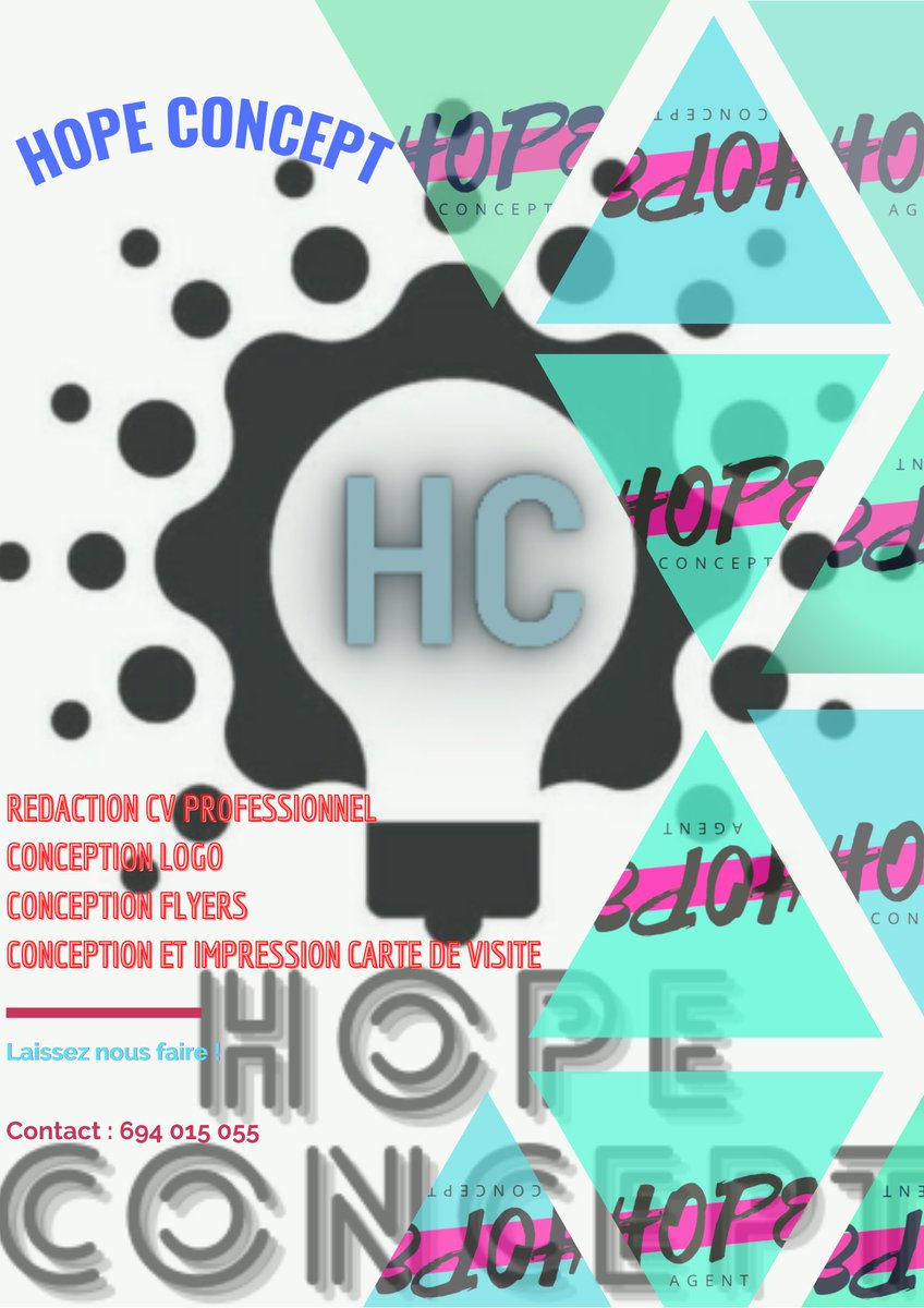 hopeconcept_'s tweet photo. Logo désigner 
Professional card and CV 
Flyers 
Creative 
🔥🔥 https://t.co/kZFY7QJC2g