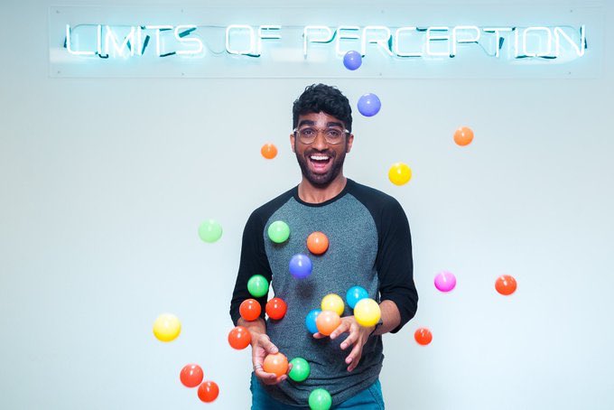 CreativesInSTEM's tweet photo. #CreativeInSTEMoftheWeek is @ozy_ismail, a neuroscientist, science presenter, podcaster and comedian (he/him). https://t.co/rDVKUAwiSu