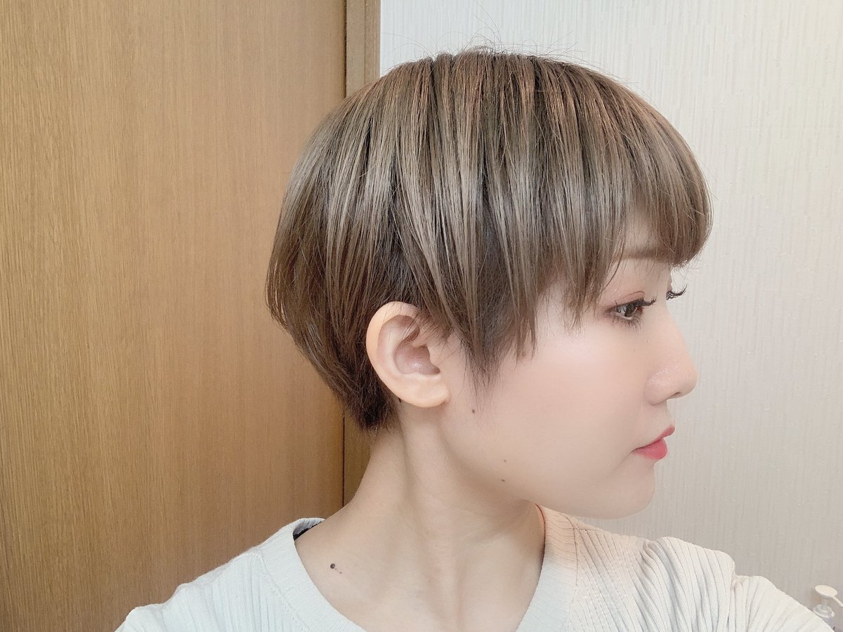 はるくん マッシュショート復活させた 今回はツーブロっぽくサイドを刈ってもらって後ろもバッサリやってもらった