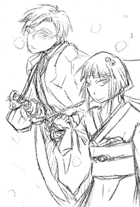 皆さんラフと完成絵を見せてくださいのtwitterイラスト検索結果 古い順