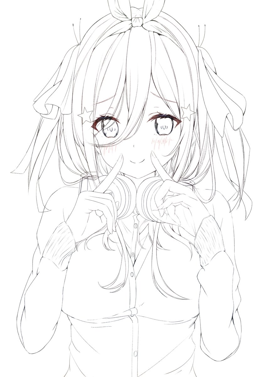 Rain 綺麗な線を描けるように頑張ってます 皆さん線画と塗った後を見せてください Rain 綺麗な線を描けるように頑張ってます 皆さん線画と塗った後を見せてください