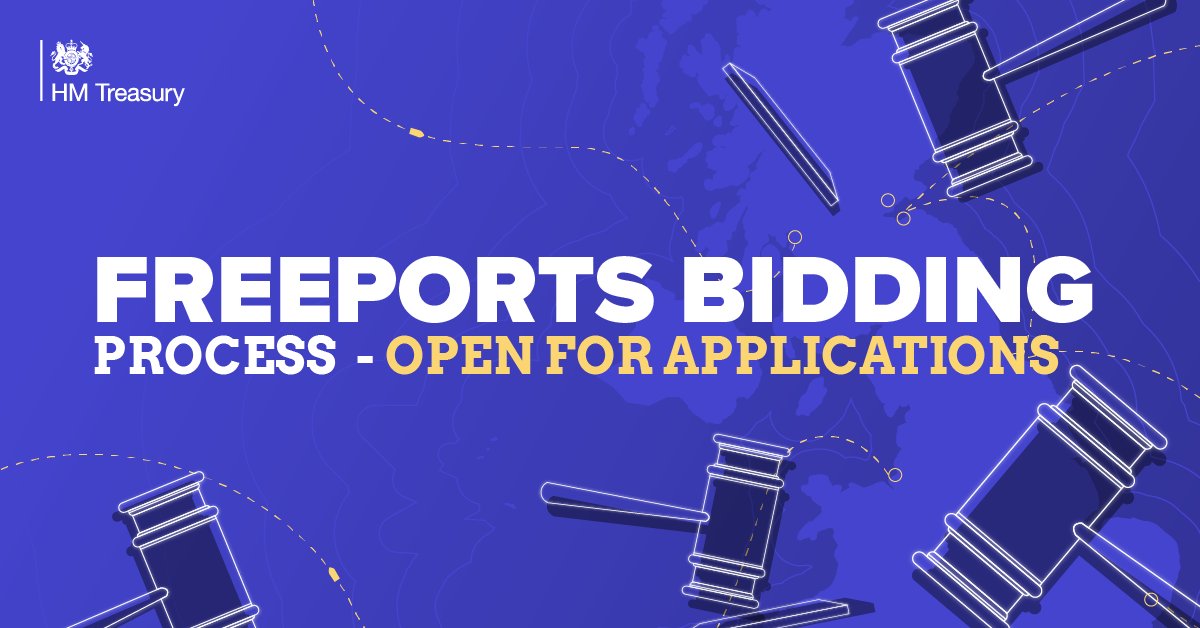 Freeports bidding process - open for applications