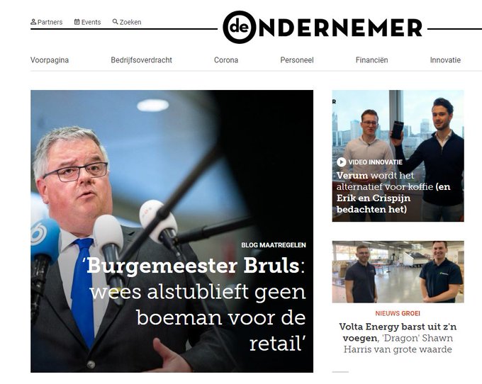 Linkje: https://t.co/CBxczjQh1j
M’n nieuwe blog op De Ondernemer.
Burgemeester Bruls: ‘In september en oktober schoten de besmettingscijfers weer omhoog. We kunnen daarom alleen kerstinkopen doen op rustige momenten. En we moeten zo veel mogelijk via webshops bestellen’. https://t.co/94FWwKsjhT