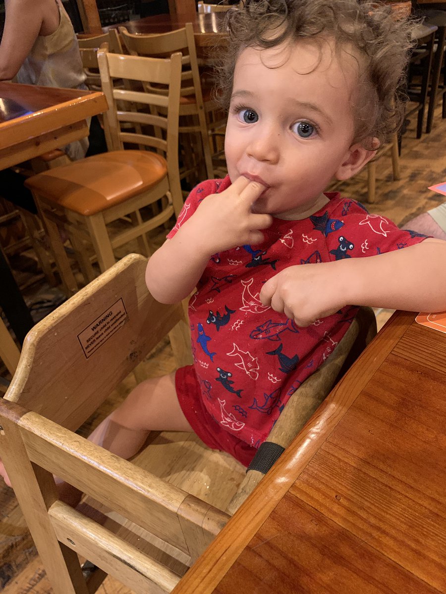 JessicaJaniece's tweet photo. I can not believe we have a one year old today! Where has the time gone!! We love you Seven!! @CoachKnoxRobSHS https://t.co/y4ihJgihxS
