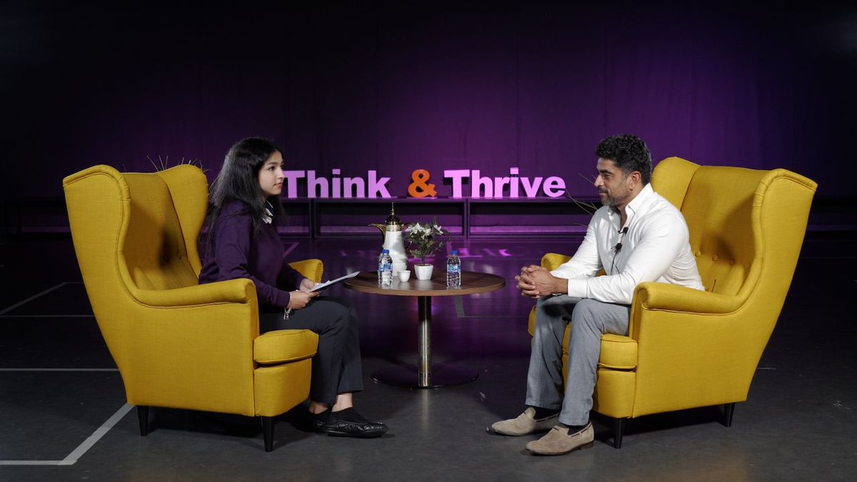 Maaz_STARZPLAY's tweet photo. It was great to be interviewed by Hana from @SunmarkeDubai for their student initiative #ThinkAndThrive. Loved sharing the story of #STARZPLAY and what inspires me with the younger generation. Iβm sure we can expect big things from them in the future!
https://t.co/VFsho7ABri https://t.co/6WuQJuC84r