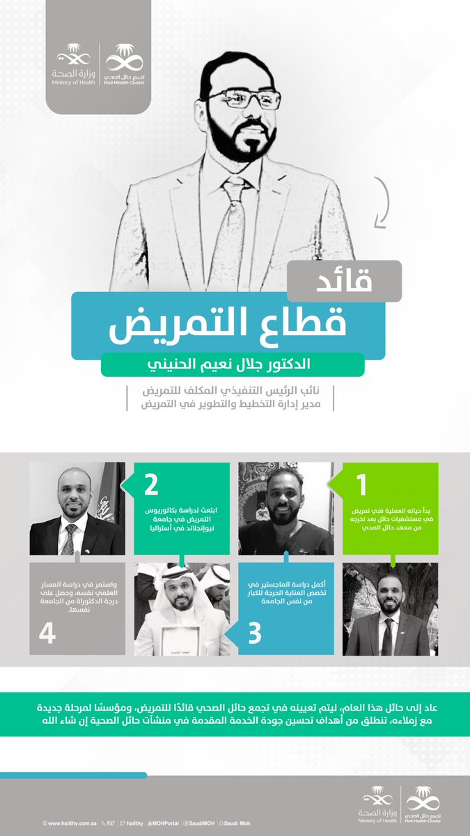 hailthy's tweet photo. من هو قائد التمريض الجديد في #تجمع_حائل_الصحي ؟ https://t.co/C4rRmAtEwv
