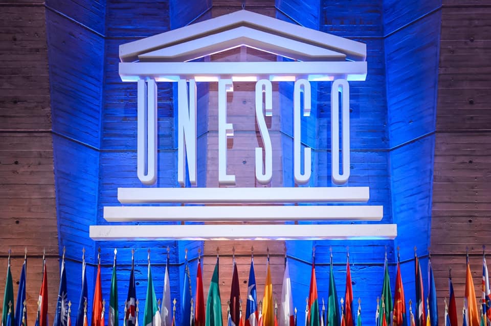 UKRinUNESCO's tweet photo. Today we celebrate UNESCO's 75th anniversary!
We congratulate @UNESCO and all those who support this Organization in carrying out its humanistic mission and contribute to strengthening its capacity to respond to modern challenges!
#UNESCO75 #UkraineInUnesco https://t.co/UA9SJ74rBn