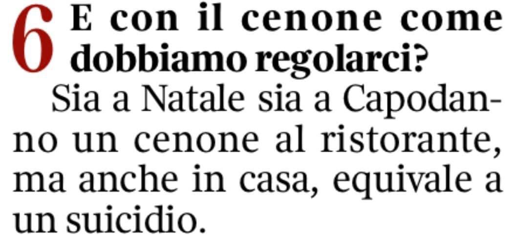 Cosa che ho sempre sostenuto #natale #coronavirus #COVID19