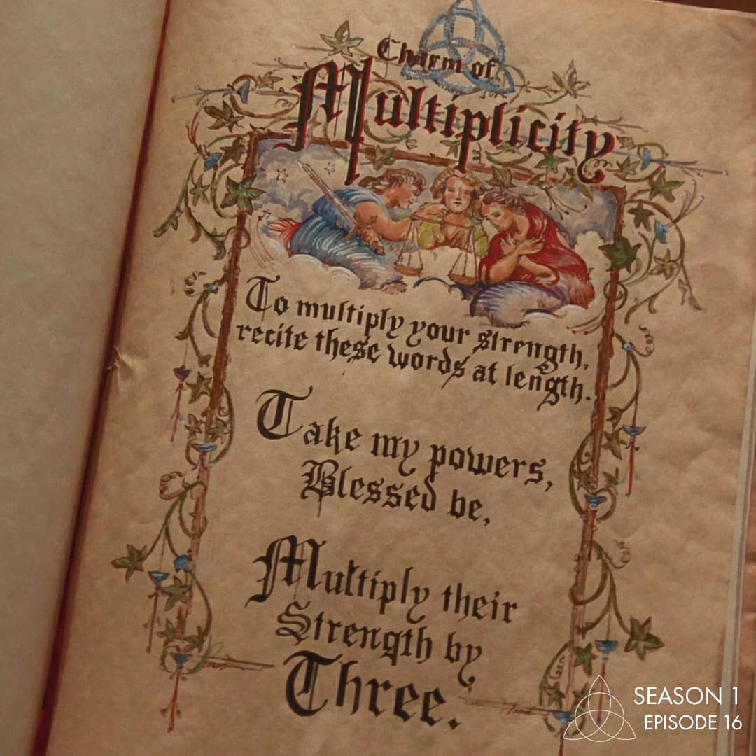 fercharmed's tweet photo. Charm of Multiplicity ππ»ββοΈππ»ββοΈππ»ββοΈ
Season 1, Episode 16: Which Prue Is It, Anyway?
#Charmed #BookOfShadows #Embrujadas #LibroDeLasSombras #CharmedBookOfShadows #CharmedBoS #CharmedProps #charmedreplicapages https://t.co/dq1KYX9l7b