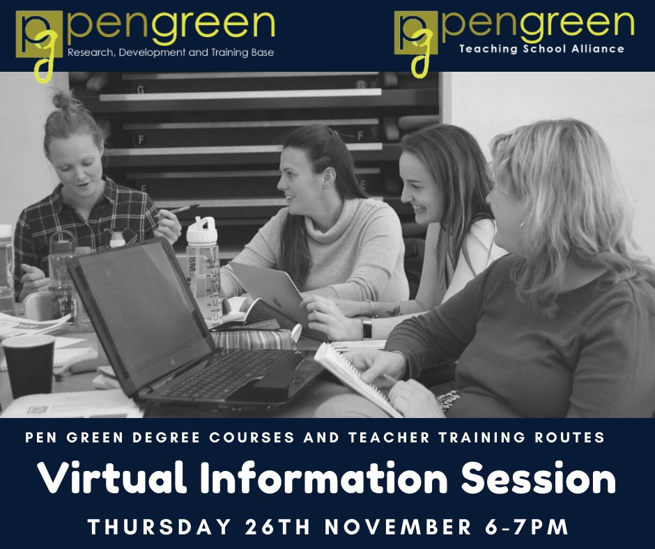 We are opening recruitment for our Degree Courses starting in 2021 from Level 3 to Teacher Training Routes.

Join us for our Virtual Degree Information Session to find out more.

Thursday 26th November, 6 - 7pm.

Please send us a message if you would like to join 😊