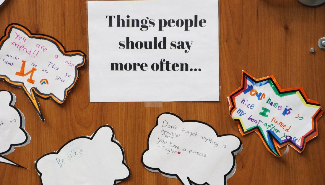 MoorheadSchools's tweet photo. Today's #MotivationalMonday comes from Erika Thiel's 4th grade classroom at Dorothy Dodds! "Don't forget anything is possible." - Taylor https://t.co/K5C4m8lF5A