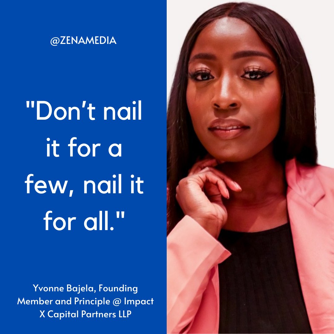 📢Speaking at the Women In Finance Summit, for which Zena Media was selected as the media partner, <a href="/YvonneBajela/">Yvonne Bajela</a> shared her thoughts on what businesses are doing to open doors for women from underrepresented communities! A very inspiring talk indeed! 

#WIFSummit #WomenInFinance