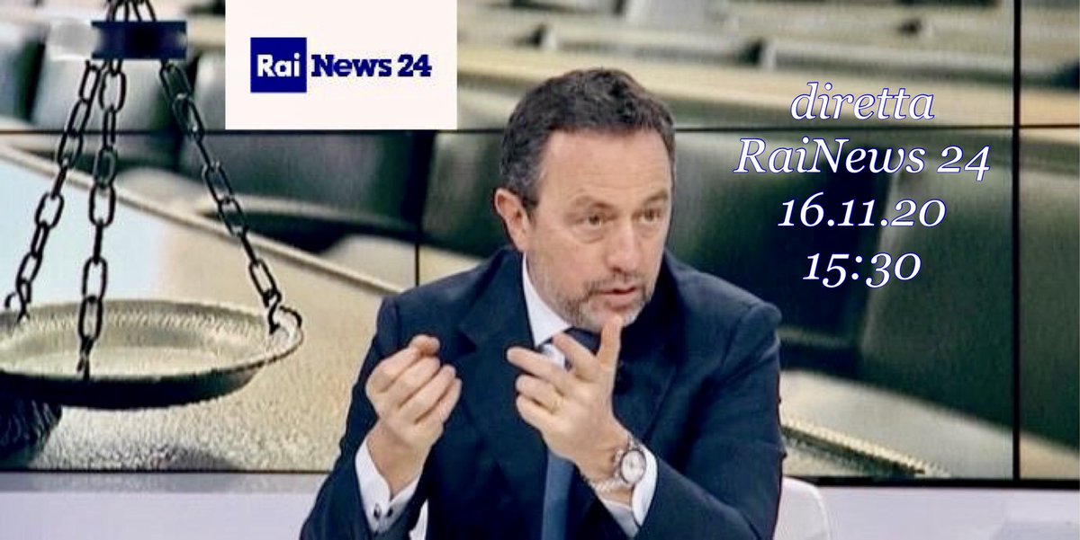 Il Presidente <a href="/gdcaiazza/">Gian Domenico Caiazza</a> oggi sarà ospite in diretta a <a href="/RaiNews/">RaiNews</a> 24, dalle ore 15:30.