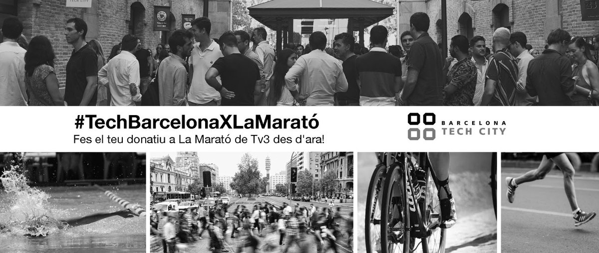 🔛 Volem fer una crida a tot l’ecosistema perquè ens ajudeu a recaptar per a La Marató de TV3 cc: <a href="/la_marato/">La Marató de 3Cat</a> 

A Barcelona Tech City som molts i junts no només sumem, sinó que multipliquem. #TechBarcelonaXLaMarató 👉bit.ly/32OLW3y