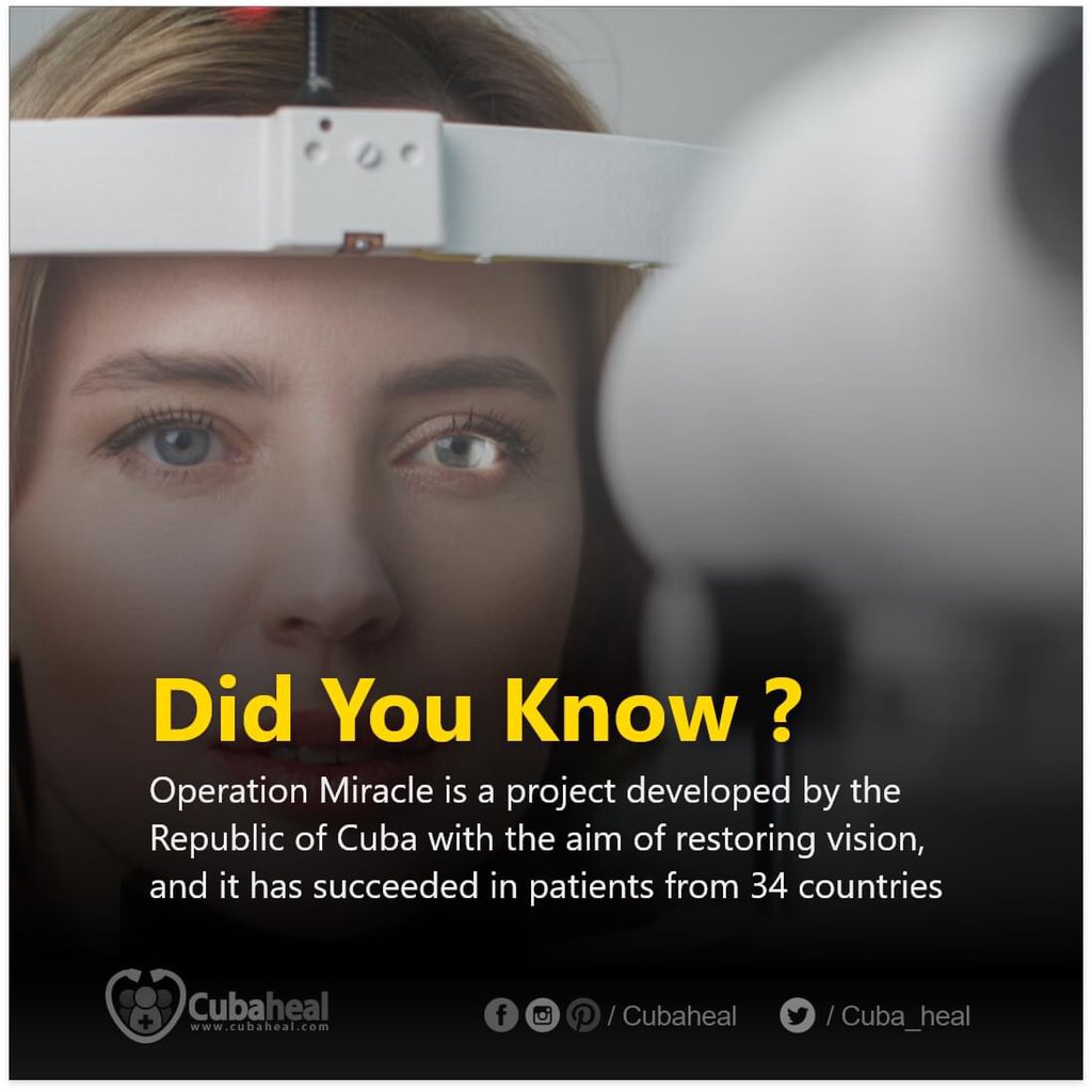 Cuba_Heal's tweet photo. ❌ What are your thoughts? 🙂

🔹  Don’t keep this to yourself.

Reach us by Whatsapp : https://t.co/Ju35qhdVoS
Take a look to our website : ☑ https://t.co/xkDkKDehYk ☑

#eye #Doctor #DidYouKnow #Miracle #cuba #Medicare #medical https://t.co/2cF50SSMhj