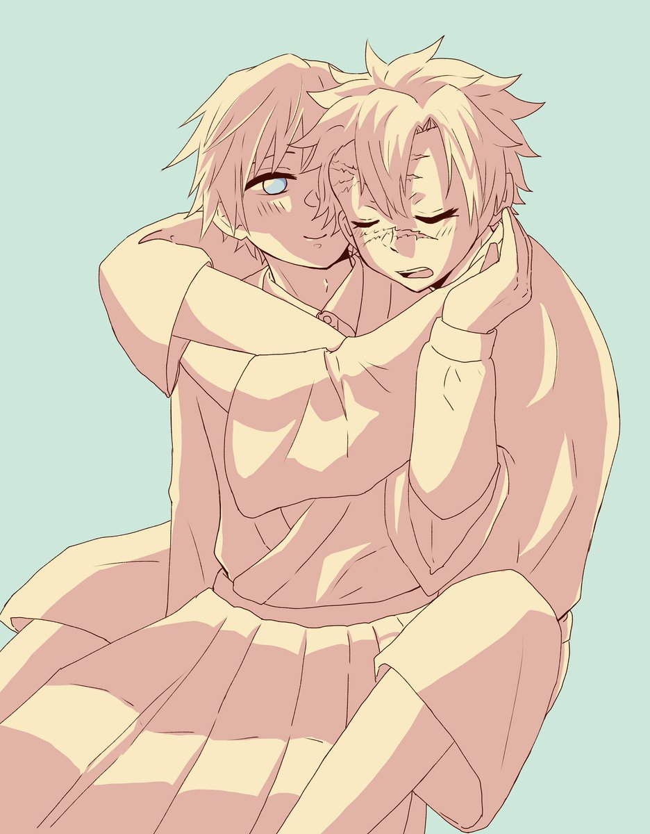 さねぎゆ 癒しの時 さねぎゆ 4話後ネタバレ有 ポーズはイラスト教本を参考にしまし ちょこすのイラスト