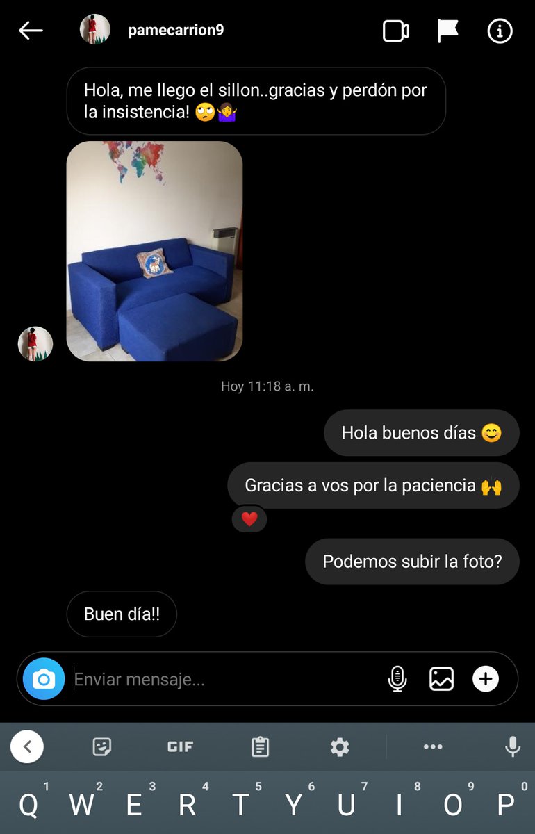 interiorchester's tweet photo. Gracias por las fotos que nos enviaron y la confianza, seguimos trabajando 💪🙏 https://t.co/K3uD5eqKtK