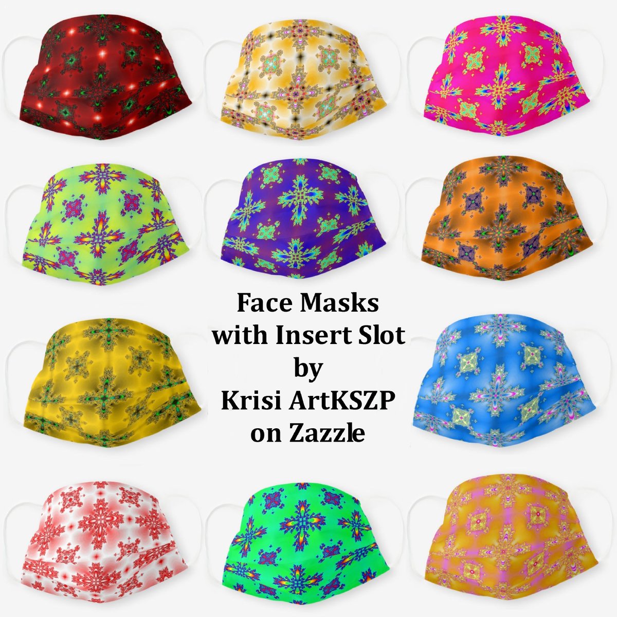 KrisiArtKSZP's tweet photo. #Facemask #Sale 20% off with code BESTZAZGIFTS
#new #collection #unisex #fashionable #fashion
#Accessories #Christmas #xmas #xmasdesign #holiday #animalart #dolphins #rainbowart #retro #abstract 
#offer #shopping #coupon #coupons 
Krisi ArtKSZP on #zazzle

https://t.co/E3mWq2VEyy https://t.co/sHhtsrXlGW