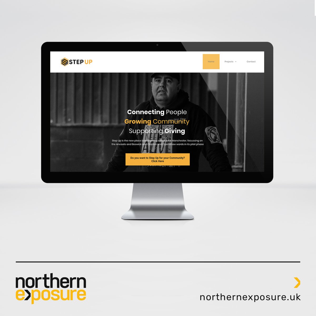 nxcreative's tweet photo. Collaboration with @Stepup_mcr place based giving fund for #EastMcr Look out for their corporate launch on December 1st, let's step up for our community! #Brand #Web #Print #photography #Design #MadeinManchester #StepUpforMcr #Ancoats #Beswick #Clayton #Openshaw #OneManchester https://t.co/xiCdPAXSM0