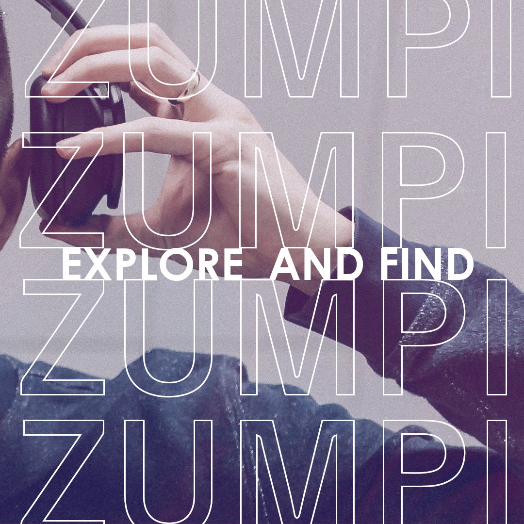 With Zumpi you can explore other creatives profiles, check out their content, DM them and find someone to help complete your project. 

If you need a videographer to shoot your a video, a rapper looking for a singer or band looking for a new band mate. 

Think Zumpi. 

#Zumpi