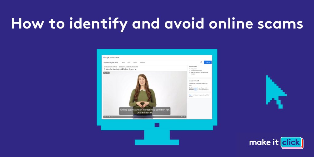 makeitclickHQ's tweet photo. Online scams have become increasingly prevalent during #COVID19 🦠

Protect yourself by learning how to recognise the warning signs of an online scam. Otherwise you may lose money, property, or sensitive personal information to scammers ⬇️

https://t.co/vTVBAeYf1d 
 
#ScamAware https://t.co/rCLwGTEwwV