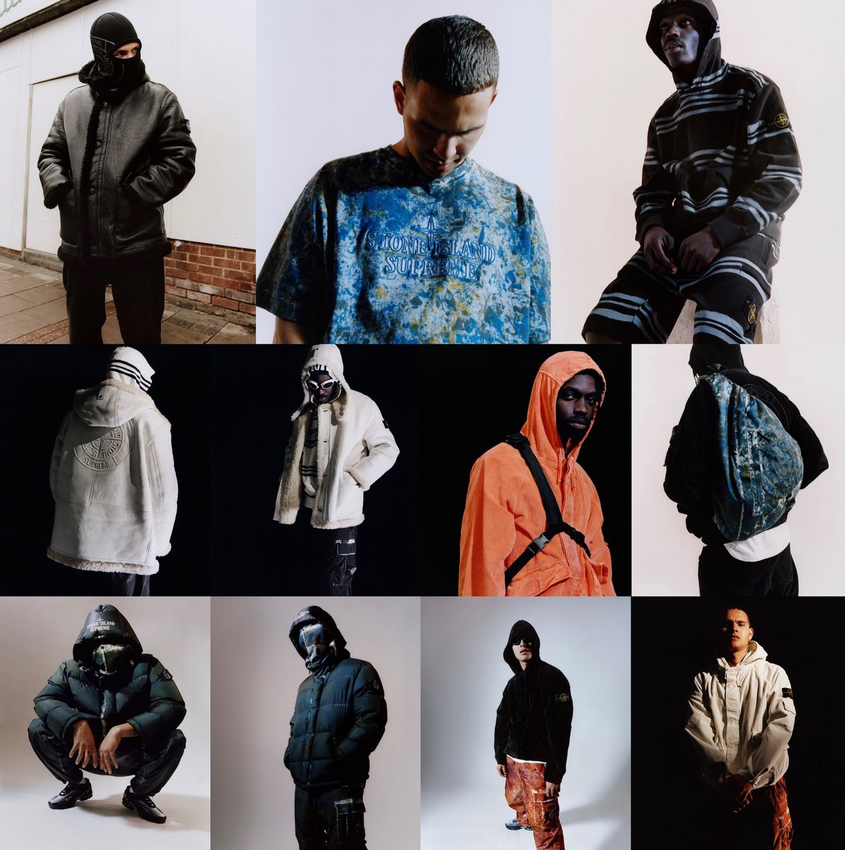 DropsByJay's tweet photo. Supreme/Stone Island 

Here is the official images of the Supreme/Stone Island collaboration set to release this Thursday, November 19th. 

Stay tuned for additional week 13 news coming soon.

What is your favorite piece? https://t.co/vBDD7TwenL
