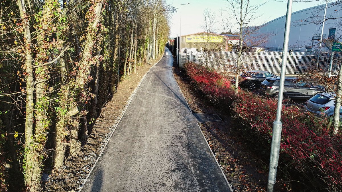 FoxContracts97's tweet photo. Works progressing well at our Northwest Greenway Lifford scheme and our Northwest Greenway Strabane scheme.
The aim of the schemes is to develop a cross border network of greenways that link people with places locally, regionally and nationally.
#progress #loveconstruction https://t.co/zApMUKEcHB