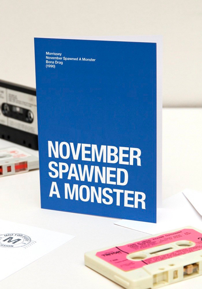 MozOccasions's tweet photo. Our amazing customers are showing the love for our 'November Spawned A Monster' birthday cards. Remember, it's not too late to celebrate the birth of that poor, twisted loved one! 💙 https://t.co/uCH2l2ovjT