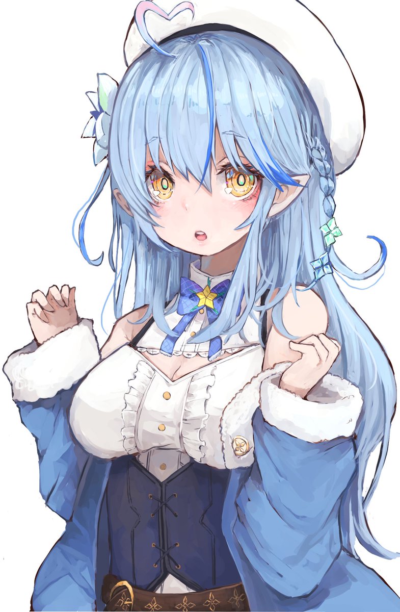 #皆さん線画と塗った後をみせてください 
線画・・・ 