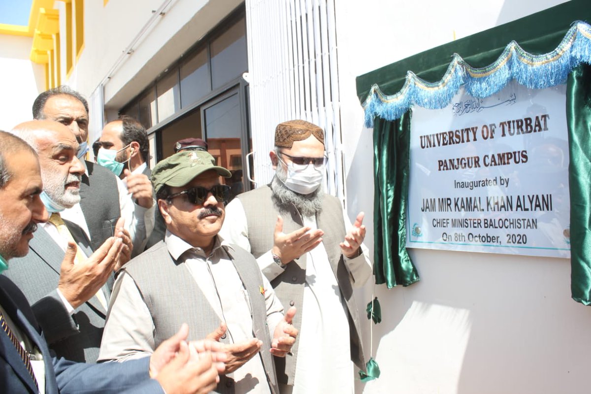 CampusUot's tweet photo. inauguration of UoT Panjgur Campus by worthy CM Balochistan on 8th Oct 2020 https://t.co/5Tfy1TpjFl
