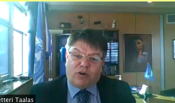 WMO's tweet photo. "We are the pioneers of Open Data," WMO SG Petteri Taalas tells #WMOData conference which is reviewing data policy to ensure it keeps up with changes in science, technology, earth observations, and growing demand for services
Follow at https://t.co/fcgzmHDjp7 https://t.co/DMuXckQN4l