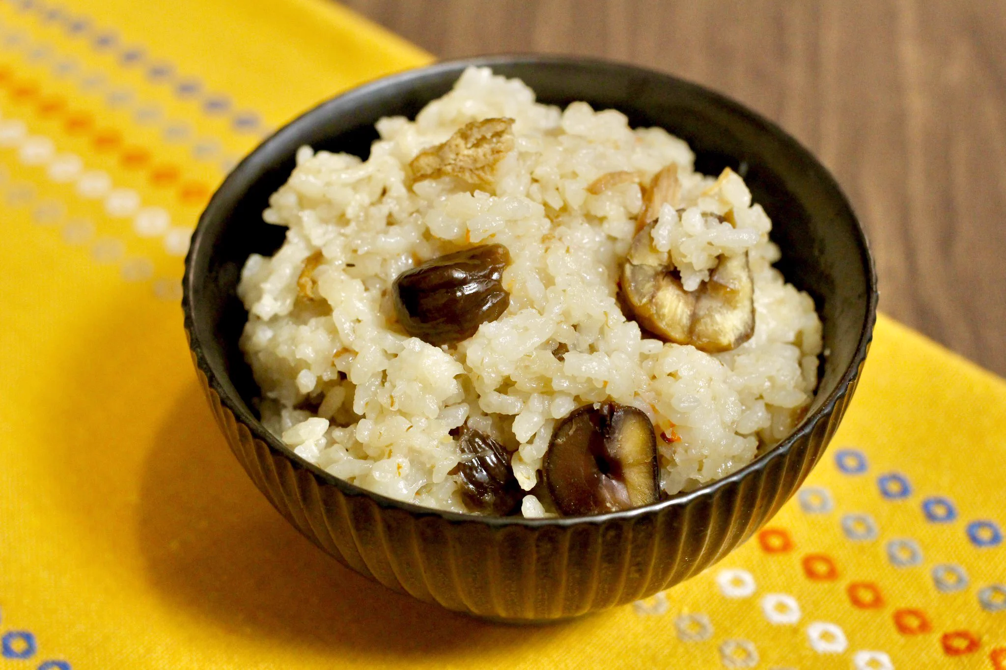 もち米を使わずに出来る「なんちゃって栗おこわ」が美味しそうなんだが‼