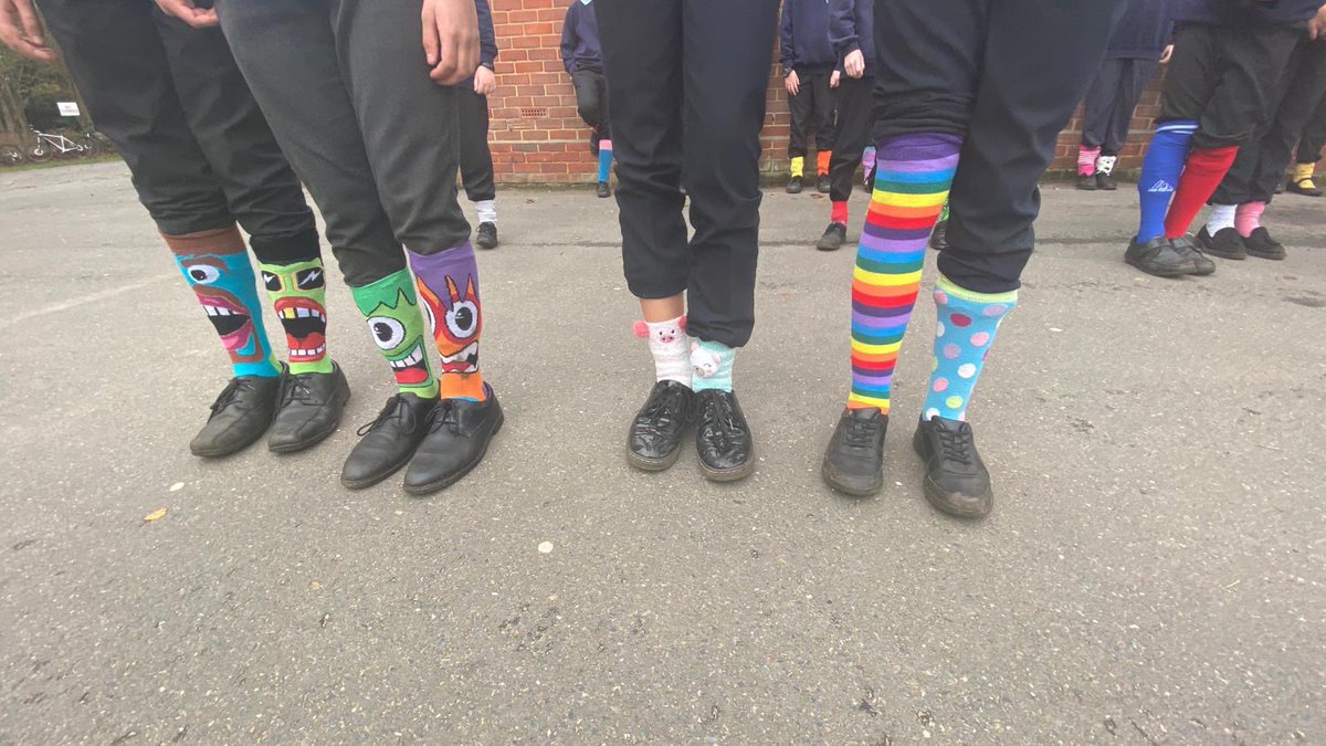 KesgraveHigh's tweet photo. Year 7 took part in odd socks day today in line with Anti-Bullying week, which is designed to celebrate diversity and difference. This is only a small number of those who got involved, so well done all! Dan and Ella won themselves another set of odd socks for their involvement! https://t.co/floYmtAMvM