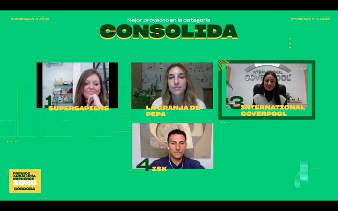 aemprende's tweet photo. 🧬@BioKnowledgeLab y 💧@intcoverpool, proyectos ganadores🏅#PremiosAEmprende @cadecordobaAE CREA y CONSOLIDA 🥳

 👏👏 ENHORABUENA y GRACIAS a todas las iniciativas presentadas🙌Sois pura inspiración💫

📰 ¿Quieres saber➕? 

Echa un 👁️J👁️ a la noticia➡️ https://t.co/bjihDZ4O6S https://t.co/5LIBhiLVC6