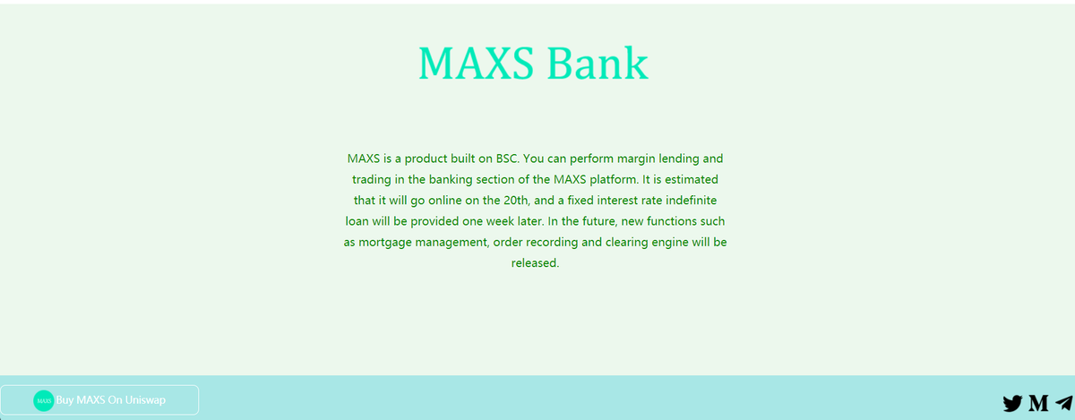 MAXS.Finance tweet media
