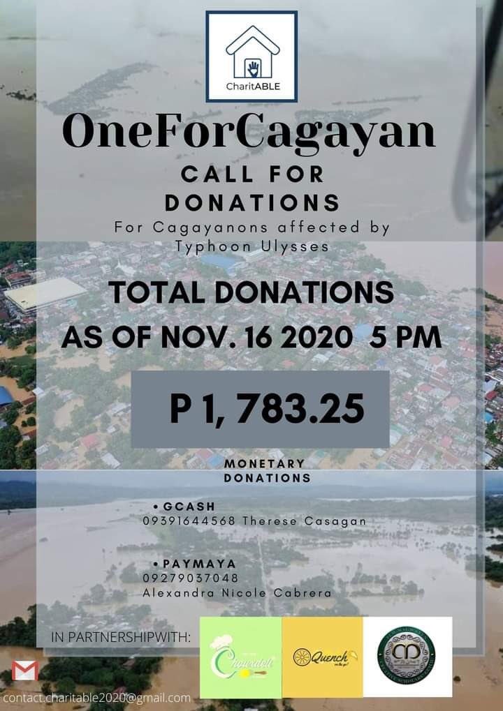 CharitABLE2020's tweet photo. [ ❗️ UPDATE for our donation drive❗️ ]

A good news for everyone! As of 5pm of November 16, 2020 we have already generated a total amount of P 1, 783.25 on our first day! 

For tracking &amp; transparency records you may visit this link: https://t.co/UTpw4LpEA5 

Thank you ❤️ https://t.co/MNRXTQpzY0