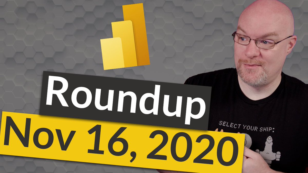 GuyInACube's tweet image. Another week, another roundup! Tons of #PowerBI updates last week and we break them down! 👊😎🔥 // @marcorus

Watch on YouTube - guyinacu.be/roundup199