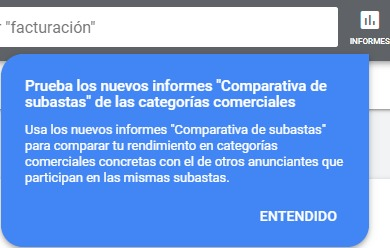 NOVEDAD #GoogleAds: Nuevo informe de Comparativa de subastas por Categorías comerciales.

Google sigue metiendo más carne en el asador de ecommerce, tanto para Shopping como para el esperado #BuyOnGoogle. 

¿Qué os parece?
#ppc #ecommerce