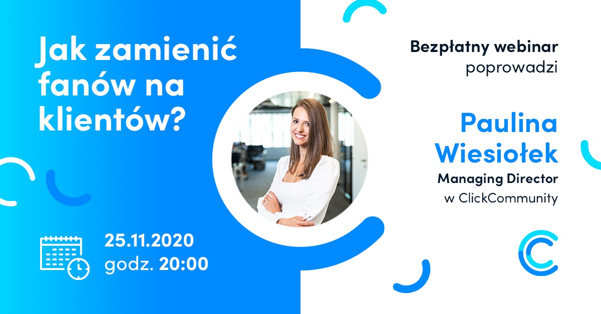 Zapisz się na bezpłatny webinar Content Machine, dzięki któremu zaplanujesz schemat działań contentowych dla Twojej marki w świecie online oraz dowiesz się, jak zamienić Twoich fanów na Twoich lojalnych klientów. 🏅
Weź udział:
clickcommunity.pl/ContentMachine…
bit.ly/webinar-jak-za…